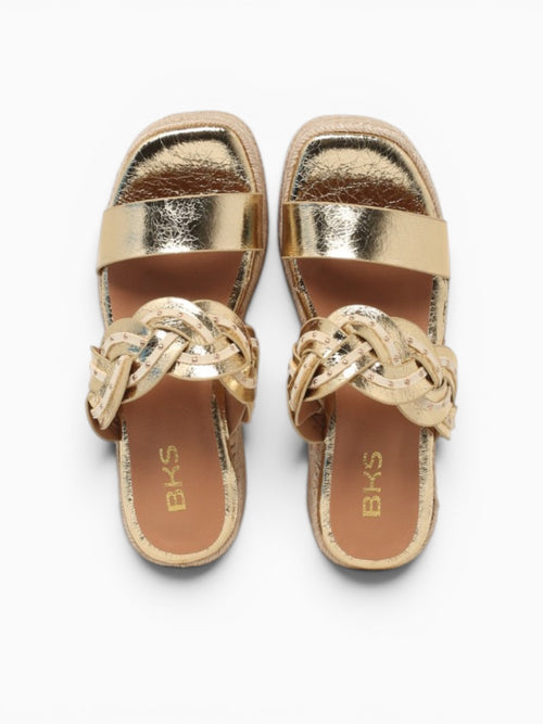 Tate Gold Metallic Gold / 5 / M