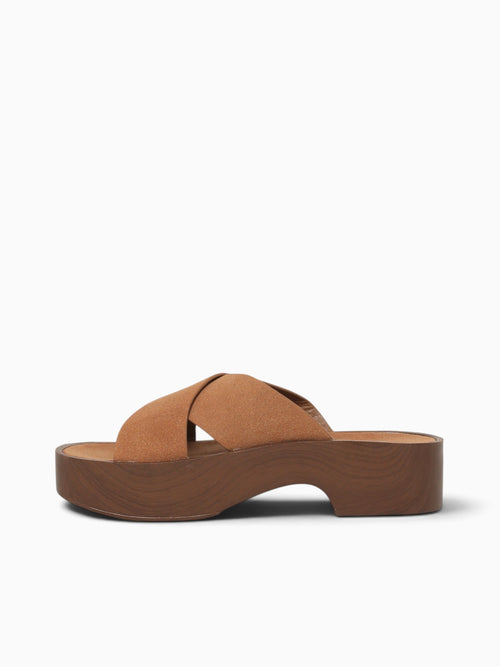 Moma Camel Suede Tan / 5 / M