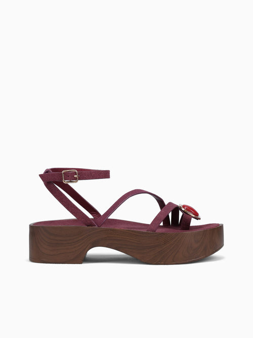 Soriana Burgundy Suede Wine / 5 / M