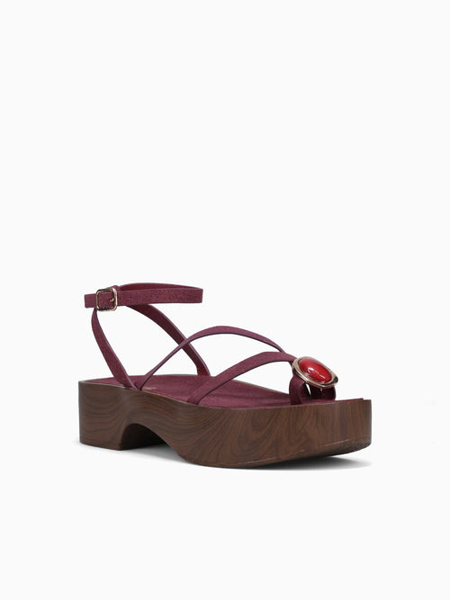 Soriana Burgundy Suede Wine / 5 / M