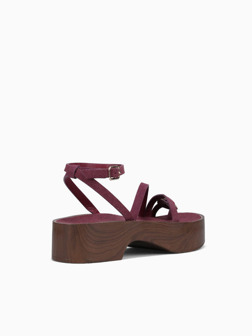 Soriana Burgundy Suede Wine / 5 / M