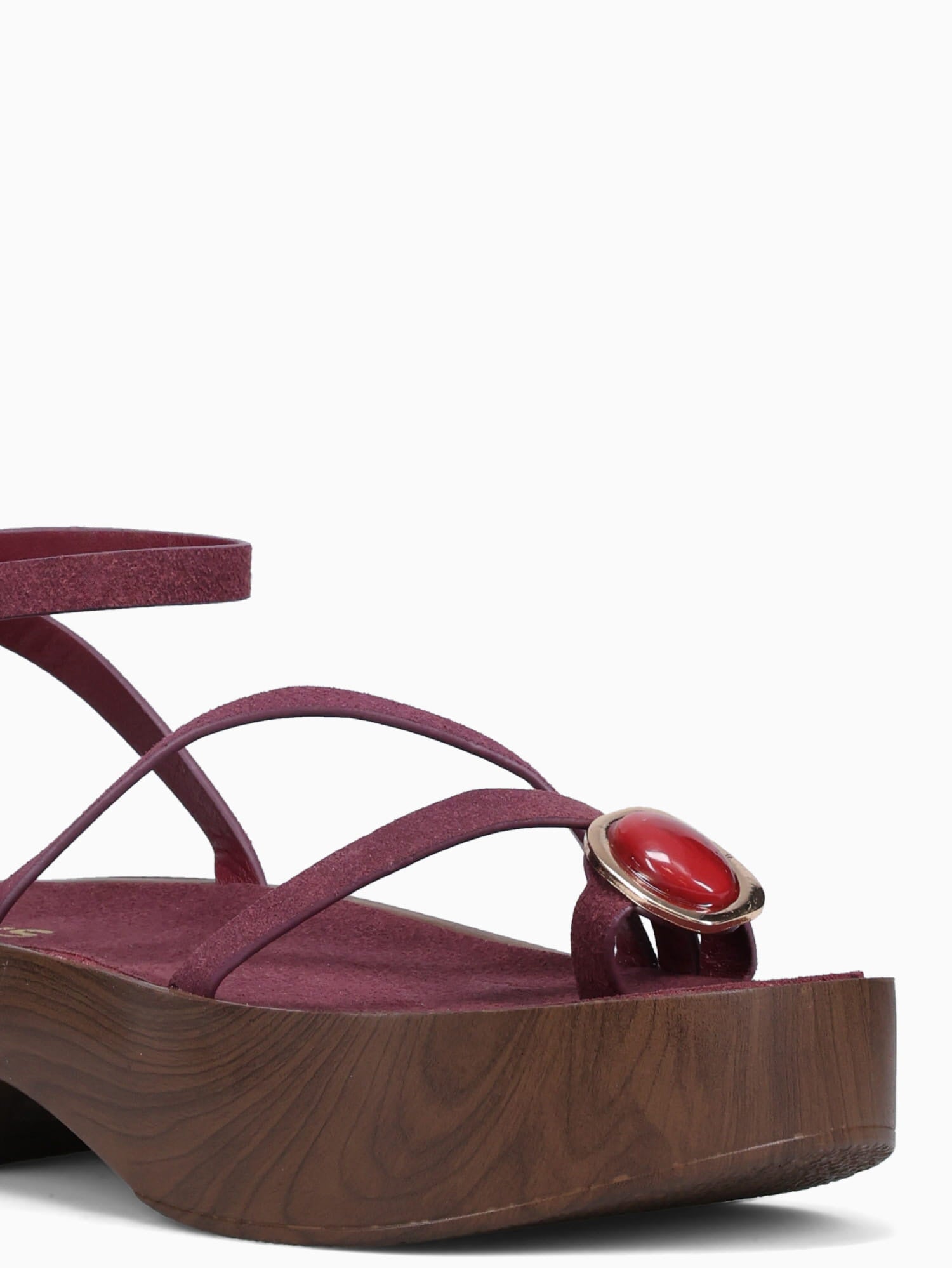 Soriana Burgundy Suede Wine / 5 / M