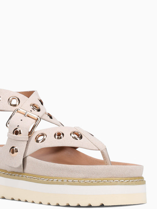 Rocha Light Grey Suede Light Grey / 5 / M