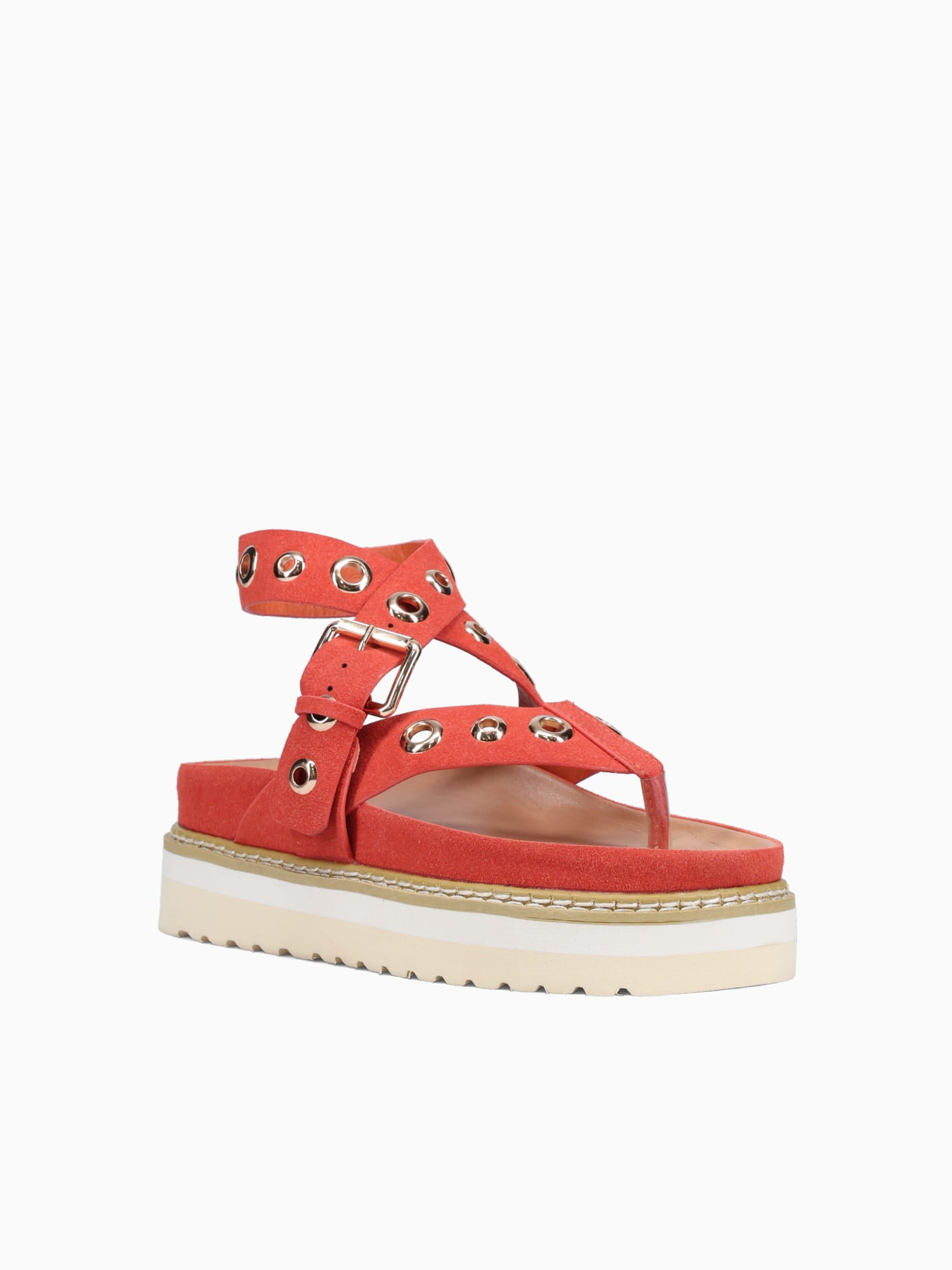 Rocha Rust Suede Dark Orange / 5 / M