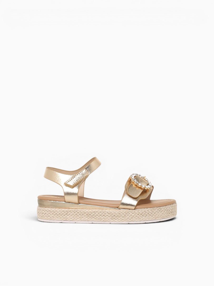 Juno Gold Metallic Beige / 1 / M