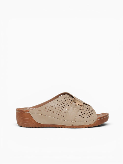 Musa Beige Smooth Beige / 5 / M