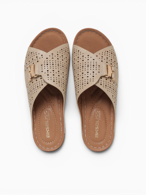 Musa Beige Smooth Beige / 5 / M