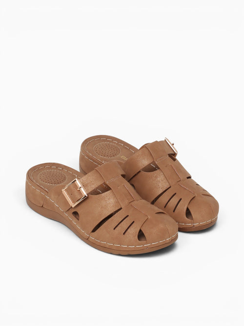 Rose Camel Smooth Tan / 5 / M