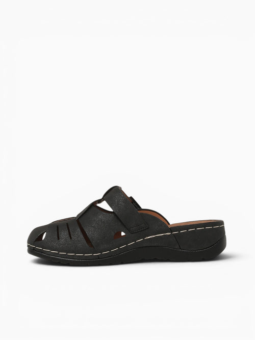 Rose Black Smooth Black / 5 / M