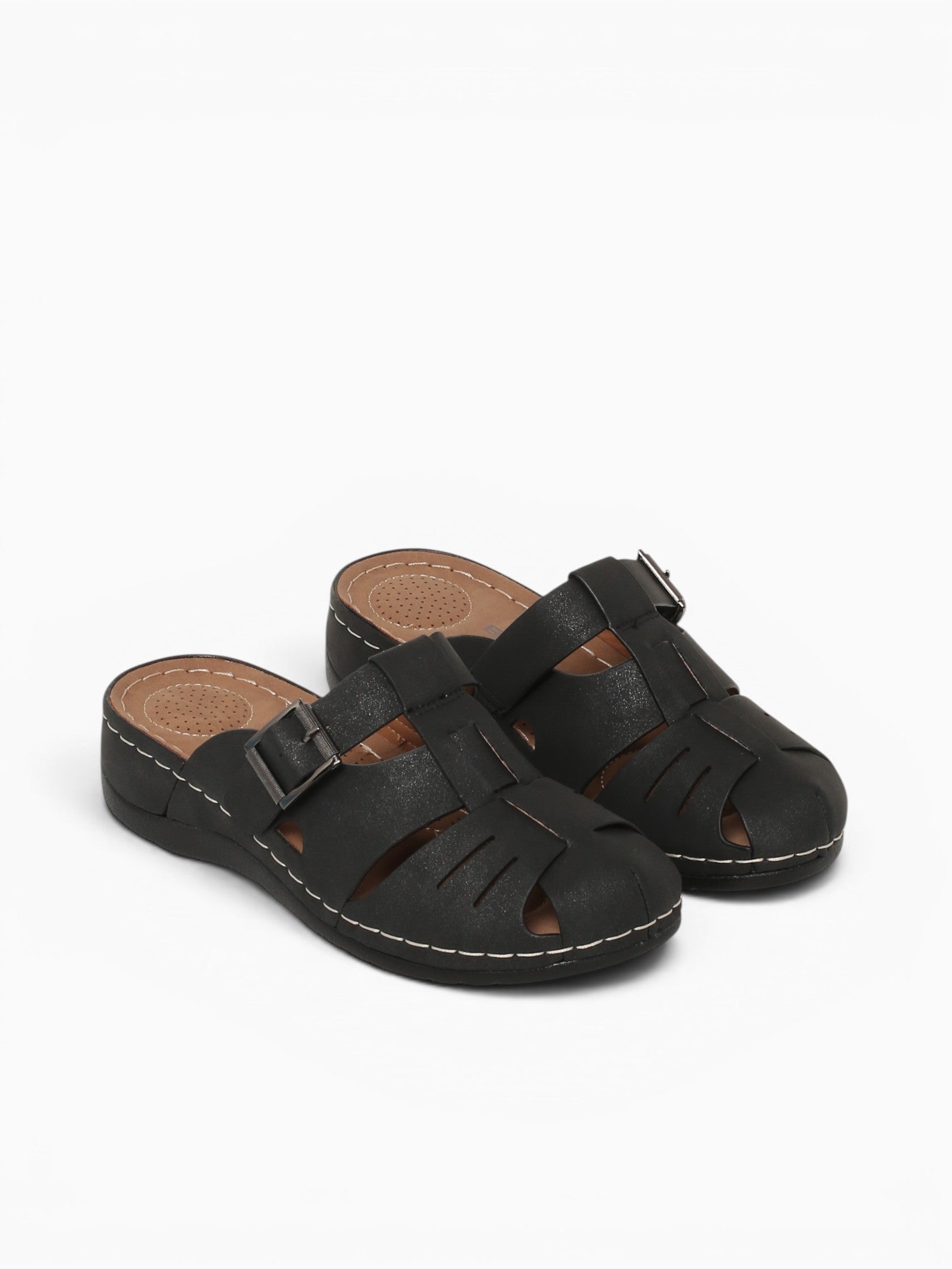 Rose Black Smooth Black / 5 / M