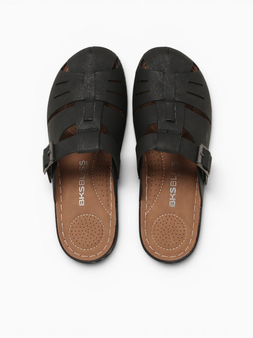 Rose Black Smooth Black / 5 / M