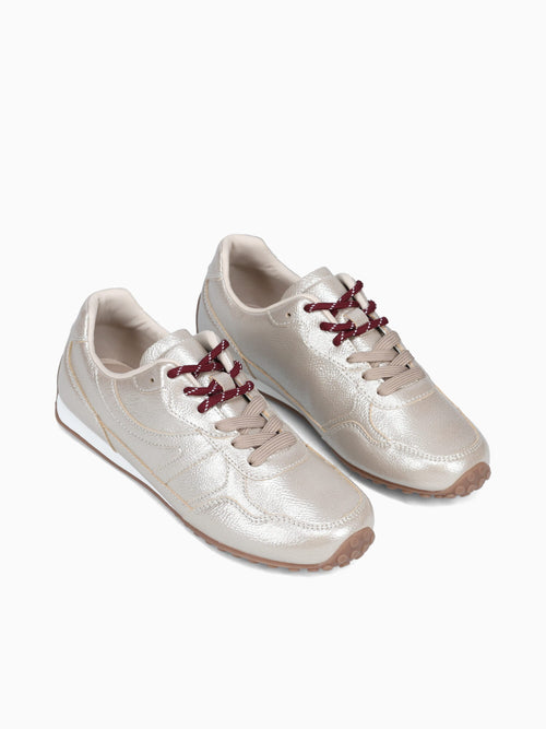 Janet Light Gold Metallic Gold / 5 / M