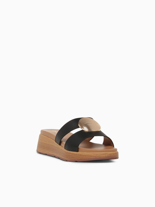 Romy Black Smooth Black / 5 / M