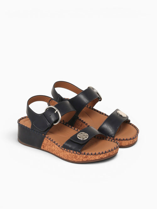 Lella Navy Smooth Navy / 5 / M