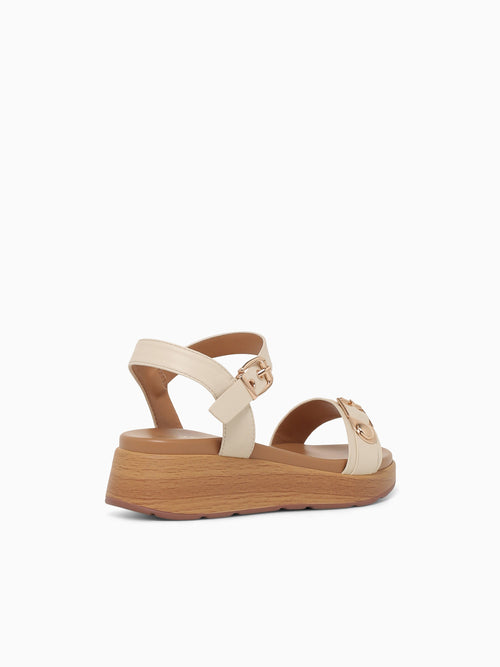 Rosalie Cream Smooth Beige / 5 / M