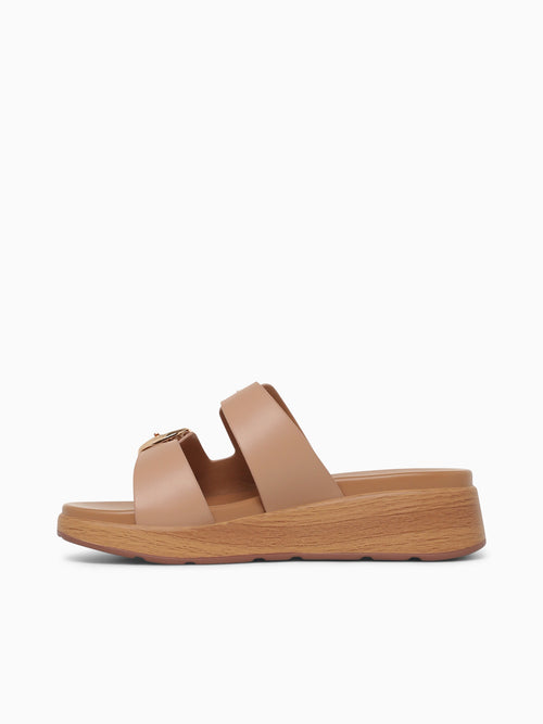 Roxana Beige Smooth Beige / 5 / M