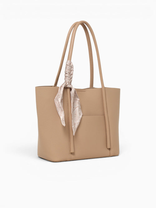 Aurora Tote Beige Beige