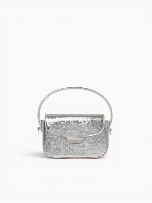Amy Shoulder Bag Dk.silver Silver