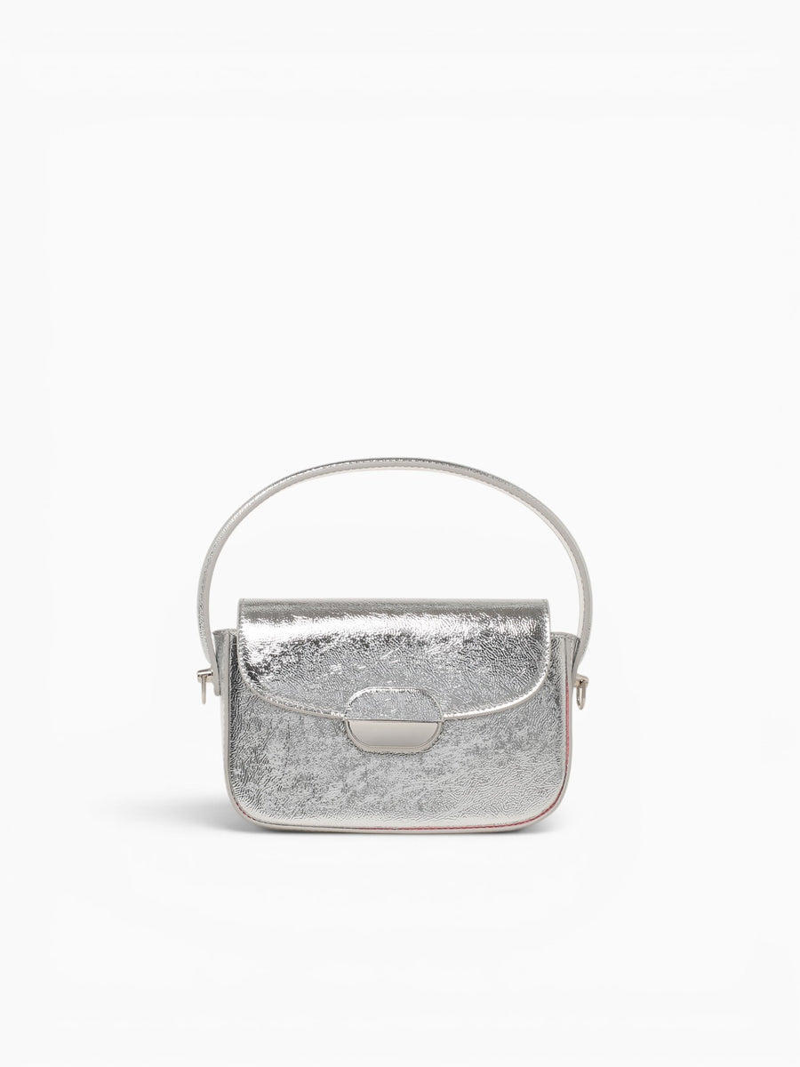 Amy Shoulder Bag Dk.silver Silver