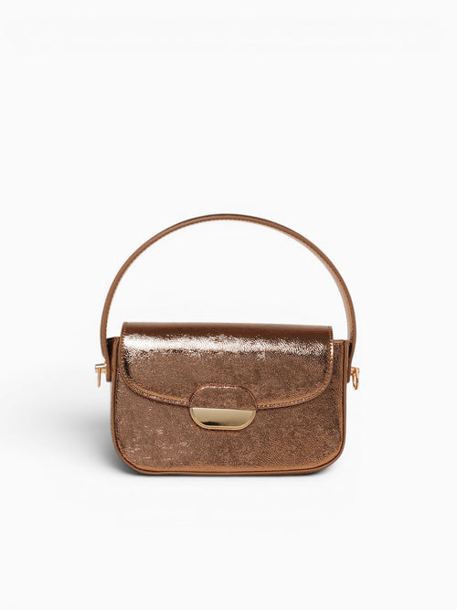 Amy Shoulder Bag Bronze Bronze