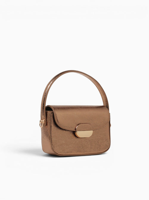 Amy Shoulder Bag Bronze Bronze