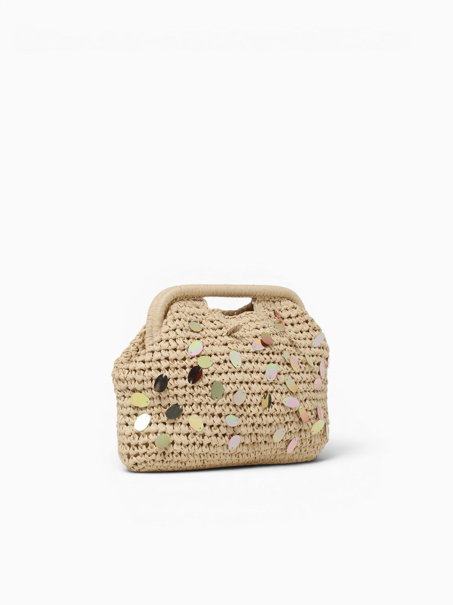Party Top Handle Beige Beige