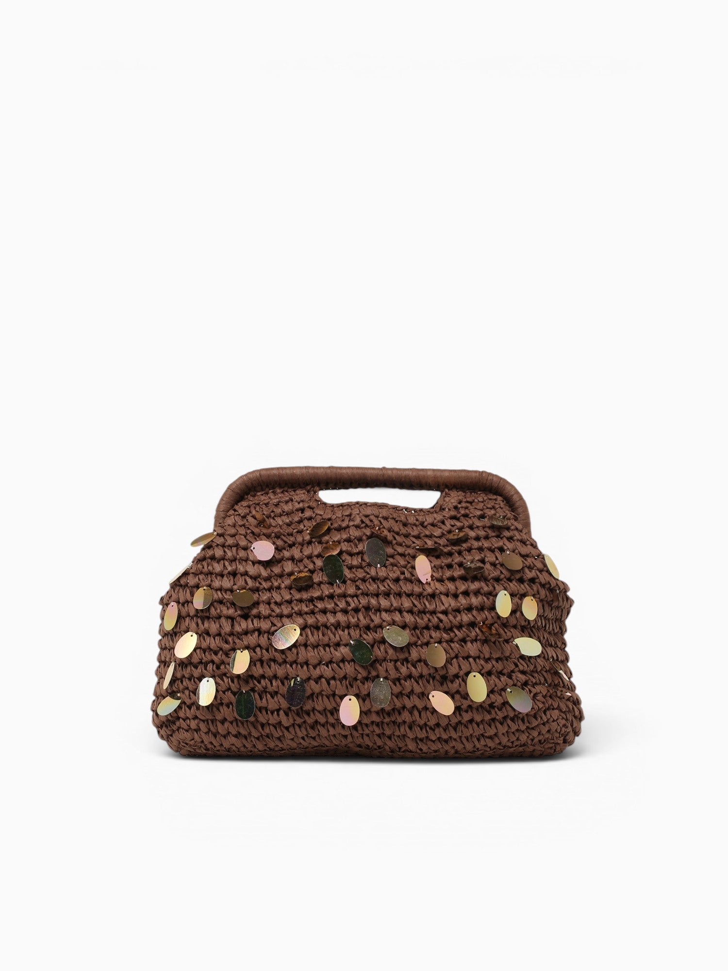 Party Top Handle Brown Brown