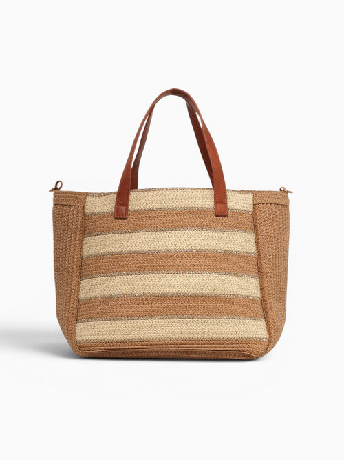 Lumi Top Handle Beige Multi Beige Multi