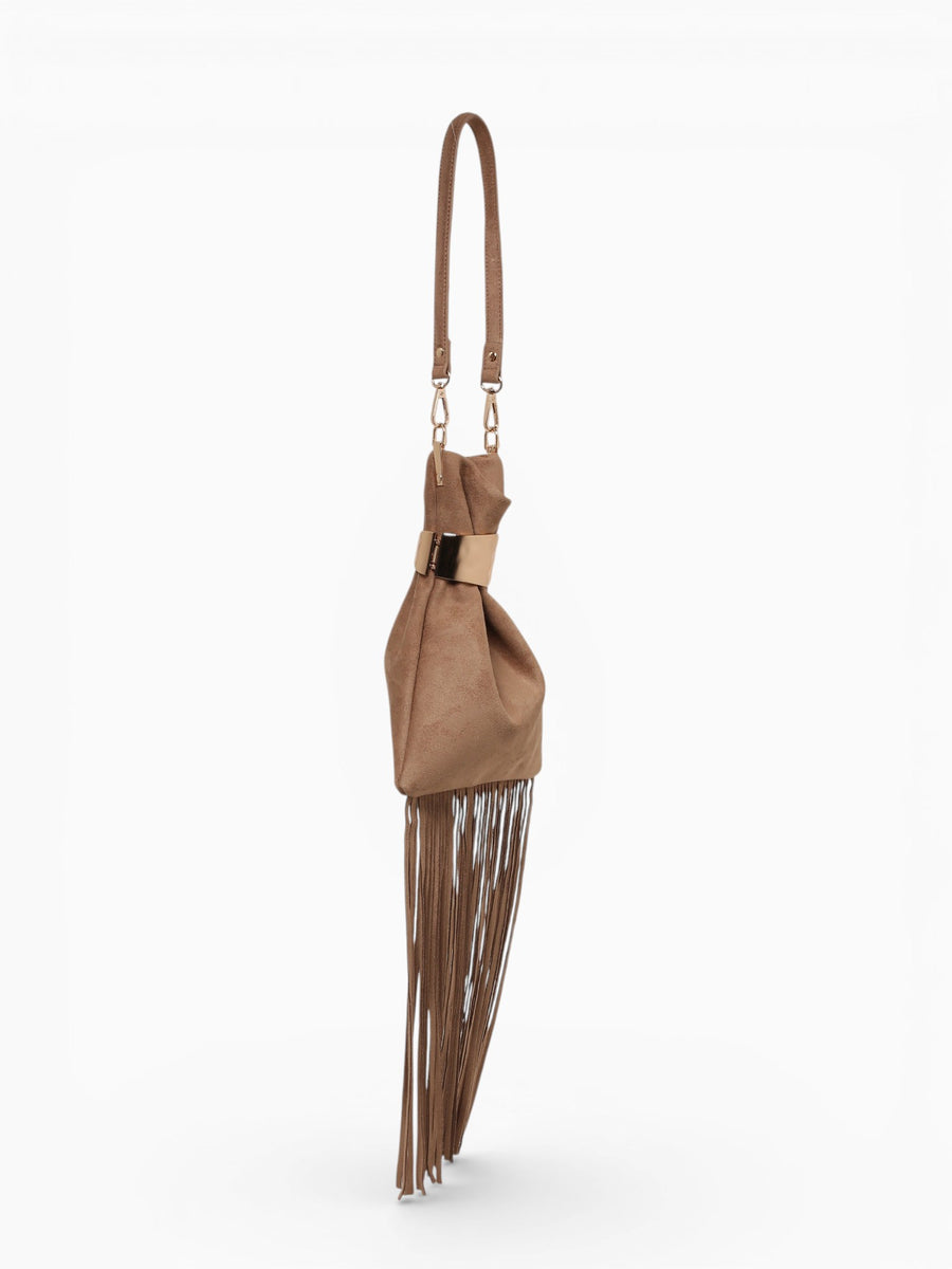 Camilla Shoulder Bag Taupe Taupe