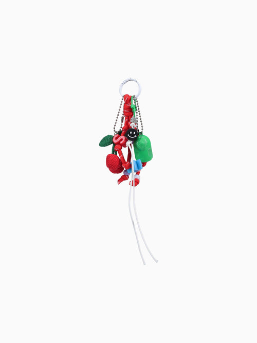 Cherry Bag Charm Multi Multi