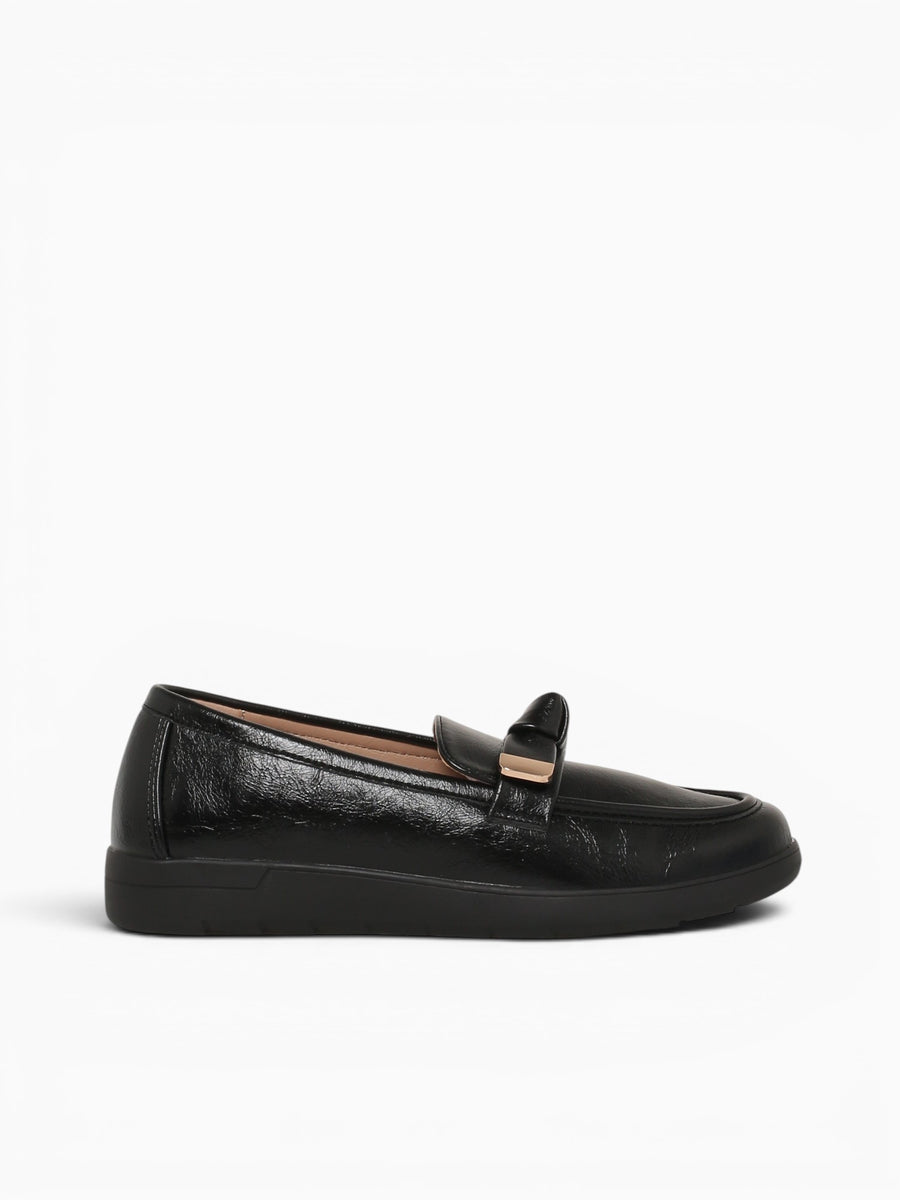 Callista Black Patent Black / 5 / M