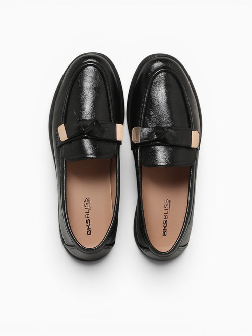 Callista Black Patent Black / 5 / M
