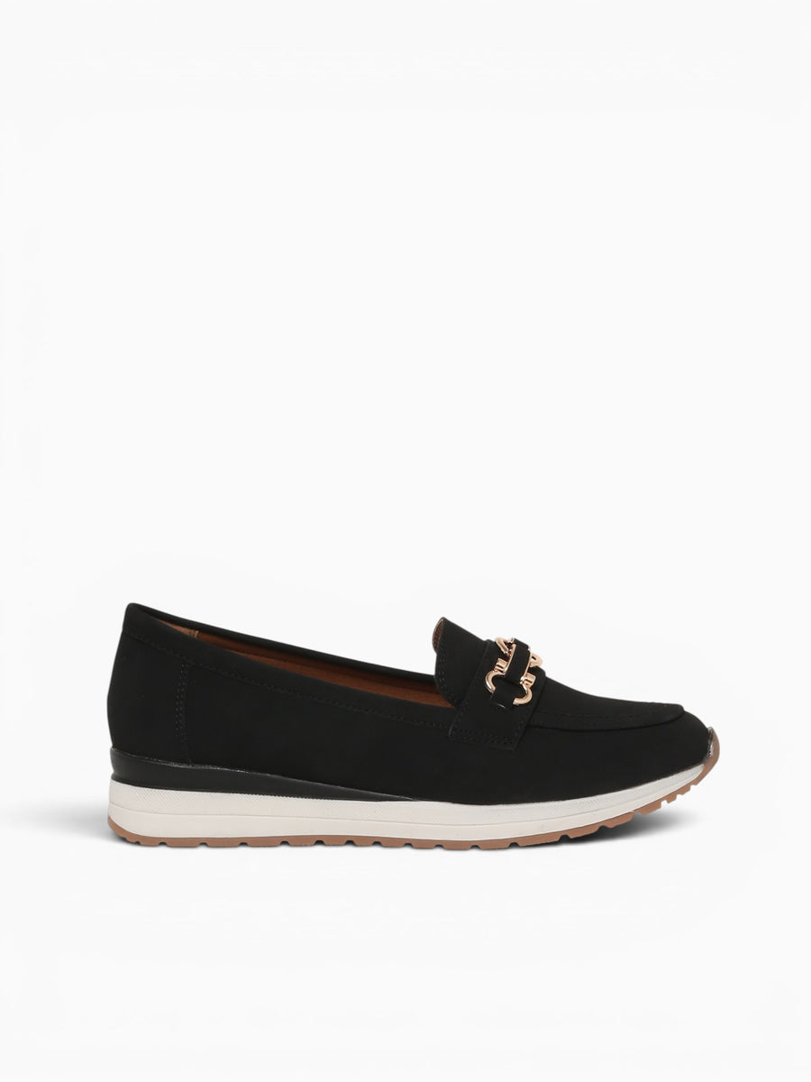 Elena Black Smooth Black / 5 / M