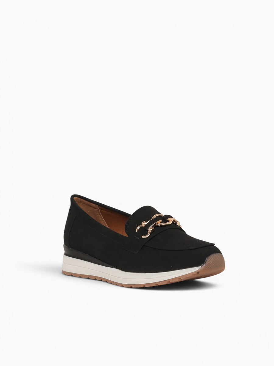Elena Black Smooth Black / 5 / M