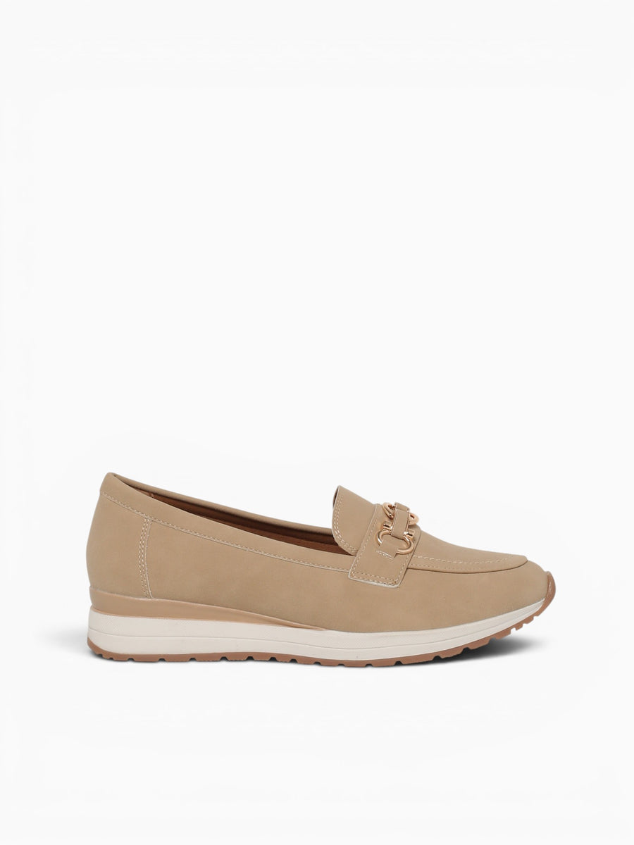Elena Beige Smooth Beige / 5 / M