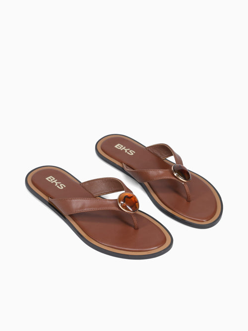 Thiana Camel Smooth Tan / 5 / M