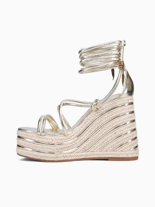 Christina Gold Metallic Gold / 5 / M