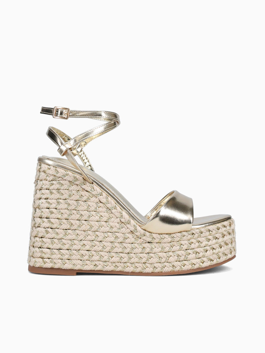 Catie Gold Metallic Gold / 5 / M