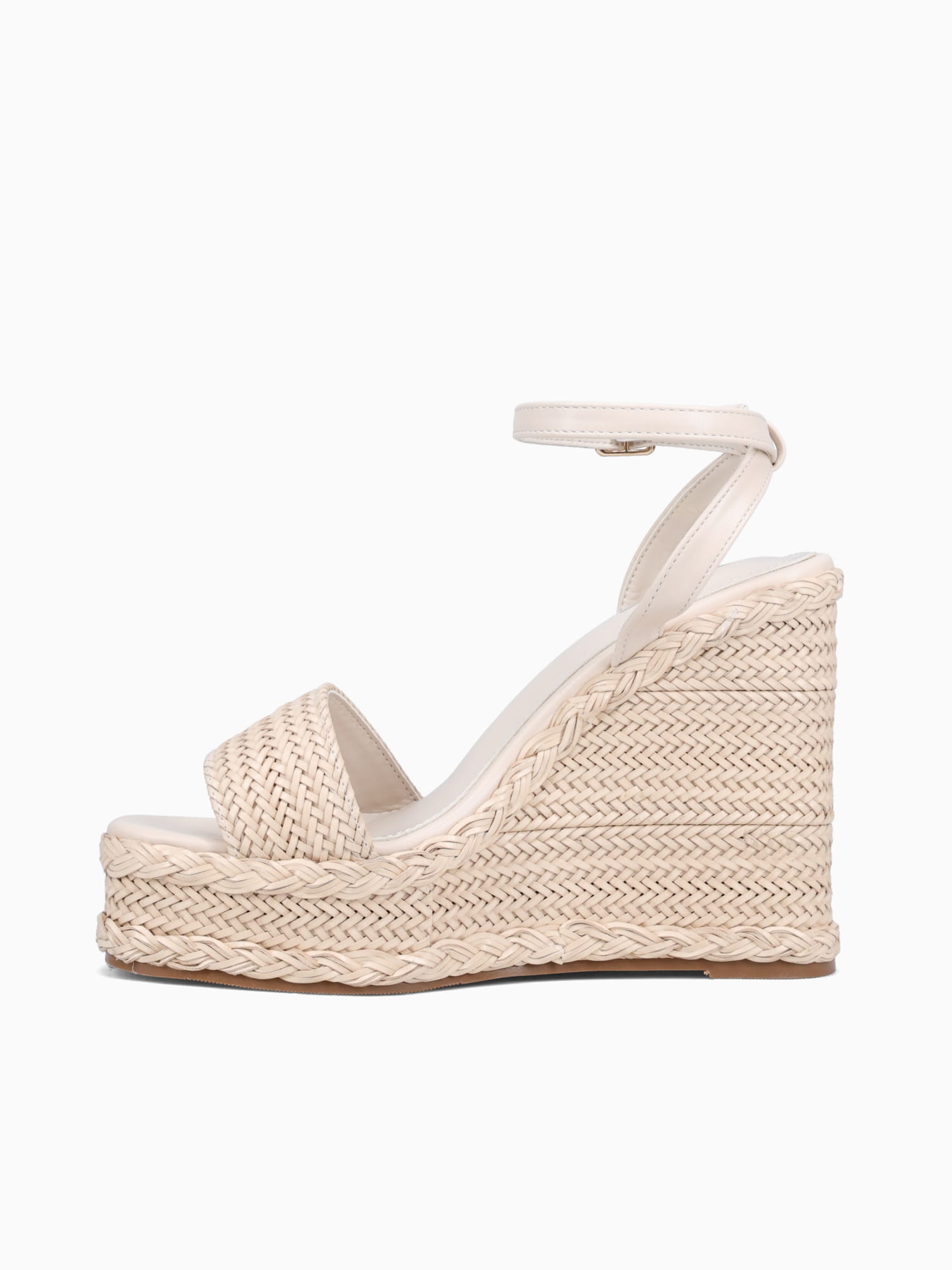 Katherine Off White Raffia Off White / 5 / M