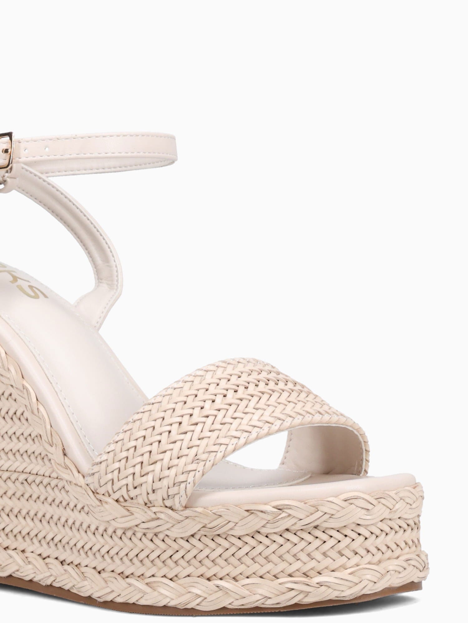 Katherine Off White Raffia Off White / 5 / M