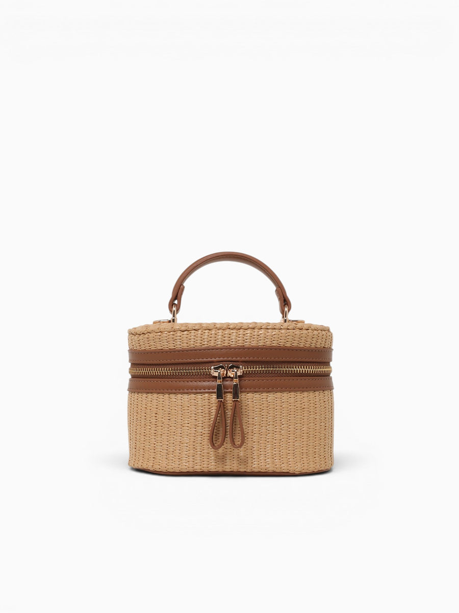 Nelly Top Handle Beige Brown Beige