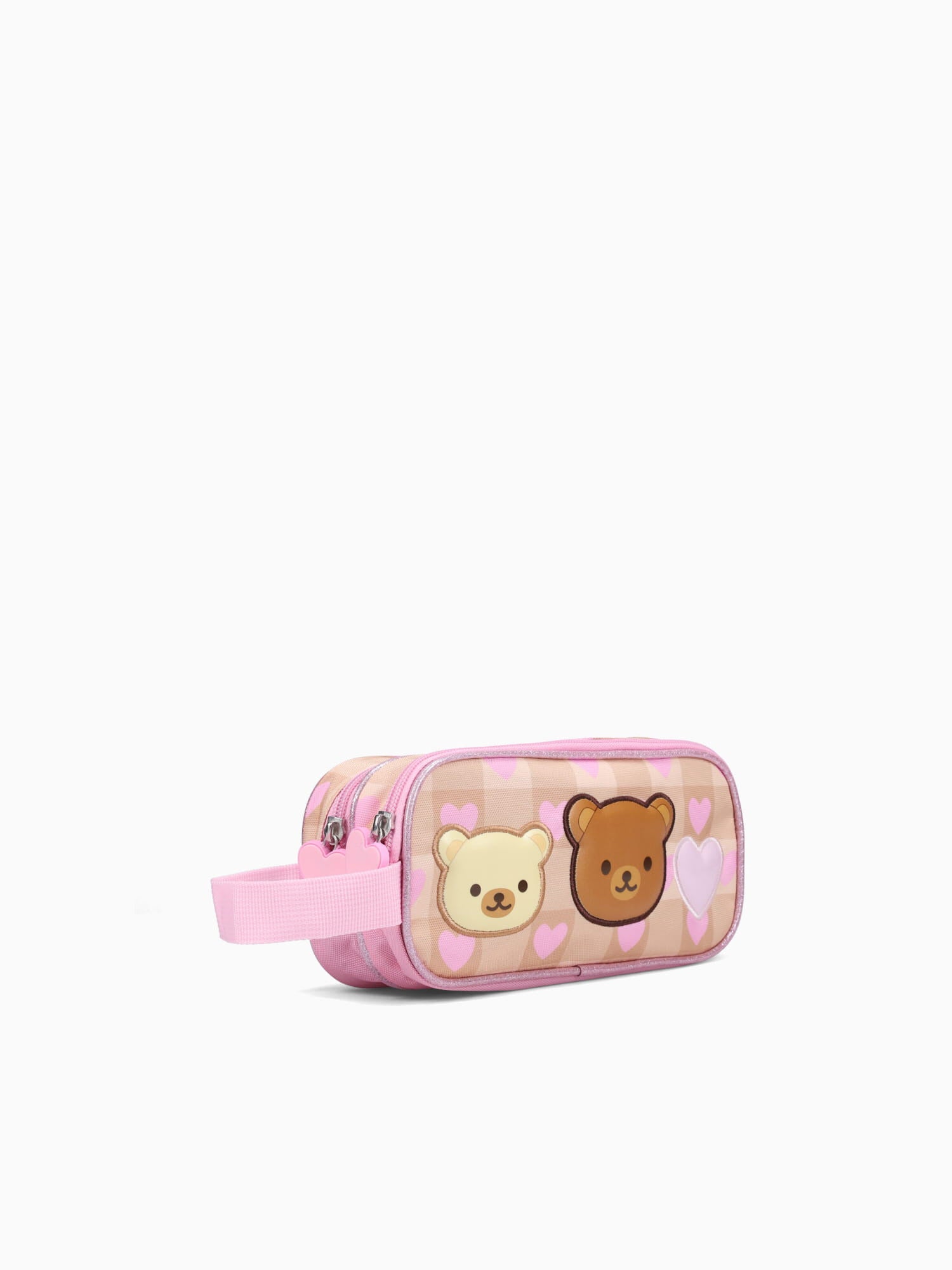 Bear Pencil Case Beige Beige