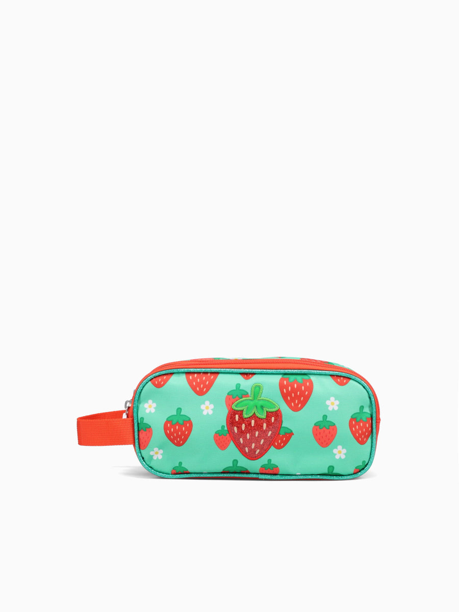 Strawberry Pencil Case Green Green