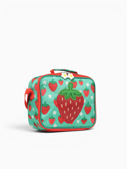 Strawberry Lunch Bag Green Green