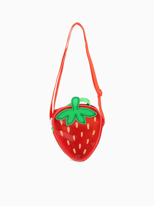 Strawberry Crossbody Bag Green Green