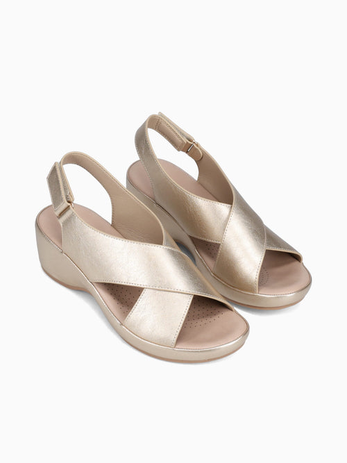 Alice Gold Metallic Gold / 5 / M