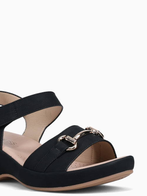 Kenna Black Smooth Black / 5 / M