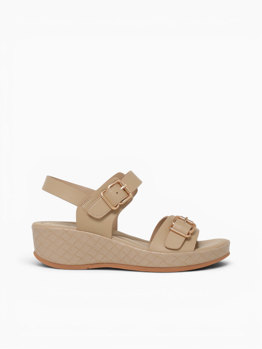 Audrey Beige Smooth Beige / 5 / M