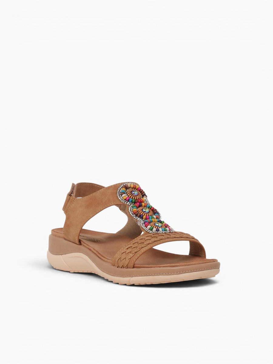 Carina Camel Smooth Tan / 5 / M
