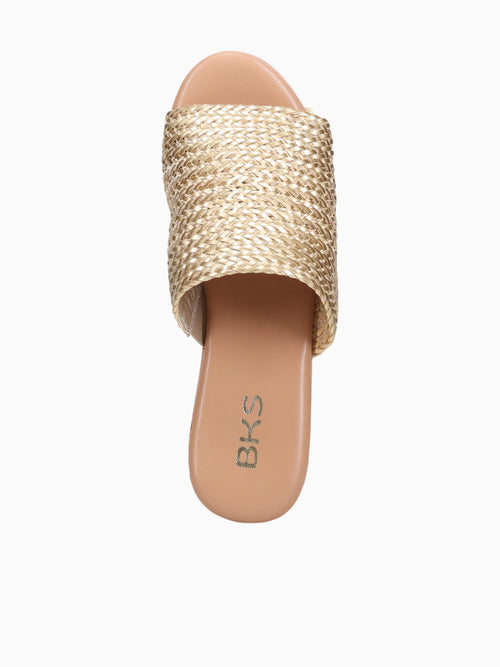Romy Gold Metallic Gold / 5 / M